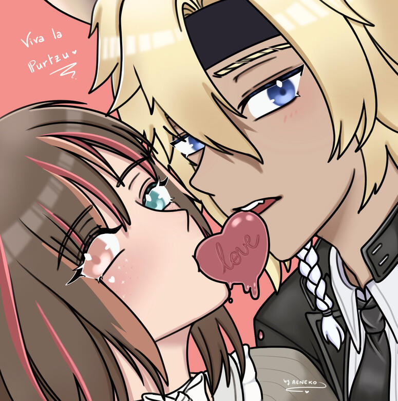 YCH Couple - Puru/Tzuuki (fanart)