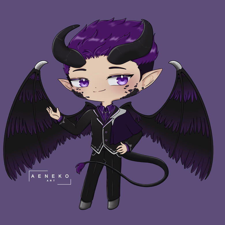 Fullbody Chibi - Vologbal (fanart)